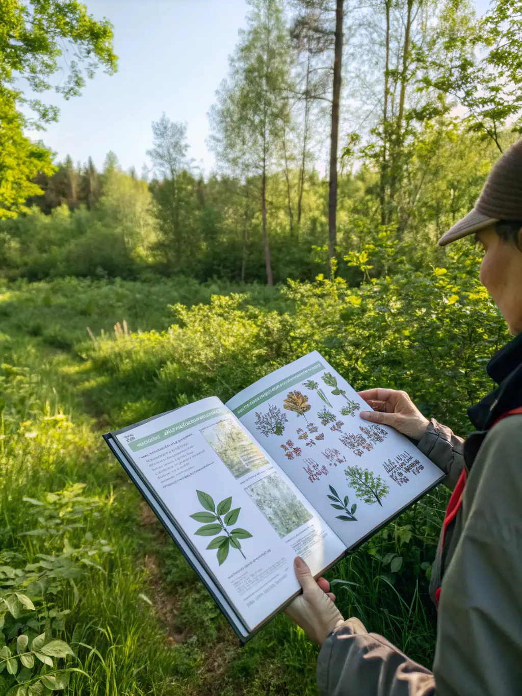 A visually appealing image of a wildlife expert leading a workshop on identifying and controlling invasive species, highlighting the SOCIETE COMMUNALE DES CHASSEURS DE DAMPNIAT's efforts in harmful species control.